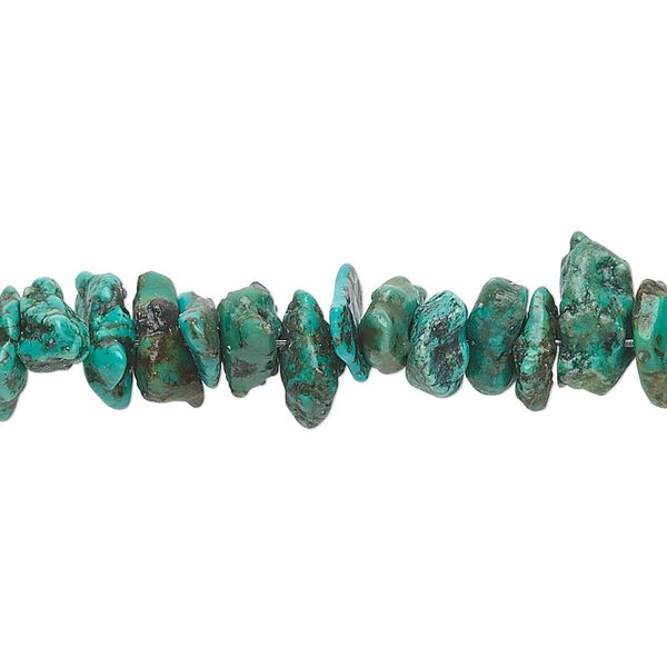 Turquoise 1pkg1, chip bead 15.5-16 inch medium image number 0