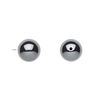 Hemalyke&trade; 1pkg4, half-drilled round bead 10mm image number 1