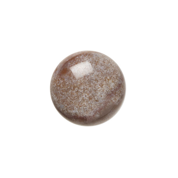 Cabochon, fancy jasper (natural), 16mm calibrated round, B grade, Mohs hardness 6-1/2 to 7. Sold per pkg of 4. image number 0