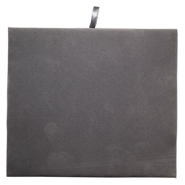 Tray insert, velveteen, grey, 7-3/4 x 6-3/4 inch pad. Sold individually. image number 0