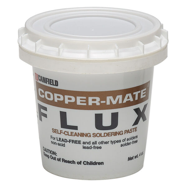 Flux paste, Canfield Copper-Mate®, pkg/4-ounce jar. image number 0