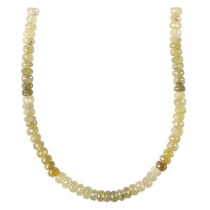 Grossularite garnet 1pkg1, hand-cut faceted rondelle bead natural 8 inch 5x3mm-6x4mm