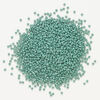 Seed bead, Preciosa Ornela Czech glass, 1pkg50g, 2.8-3.2mm rocaille, opaque matte terra dyed soft thyme chalkwhite (06454) image number 1