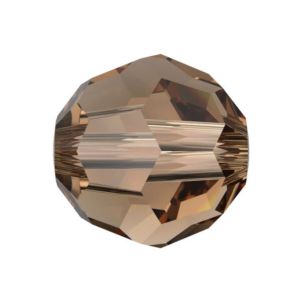 Bead 1pkg360 light smoked topaz, Swarovski® ReCreated™, 6mm faceted round 5000 image number 0