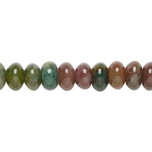 Fancy jasper 1pkg1, rondelle bead natural 15.5-16 inch 8x5mm