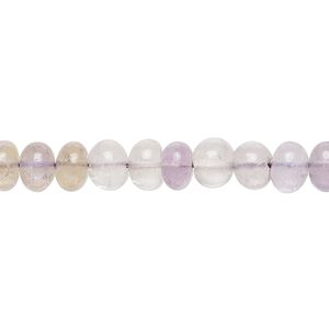 Amethyst / citrine / ametrine 1pkg1, hand-cut rondelle bead 14 inch 6x4mm-7x5mm