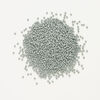 Seed bead, Preciosa Ornela Czech glass, 1pkg500g, 2.8-3.2mm rocaille, opaque matte terra dyed whispering grey chalkwhite (06444) image number 1
