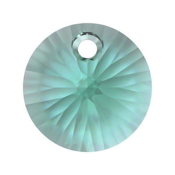 Drop 1pkg12 Caribbean green, Crystal Passions&reg; Regenerated 8mm mini disk 6428 image number 0