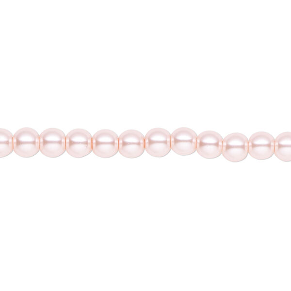 Pearl 2pk rosaline, Celestial Crystal® 4mm round 15.5-16 inch image number 0