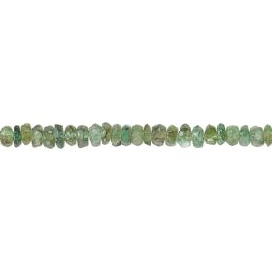 Emerald 1pkg1, hand-cut faceted rondelle bead 12 inch 3x1mm-4x2mm