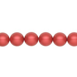 Pearl 250pk rouge, Swarovski® 8mm round 5810