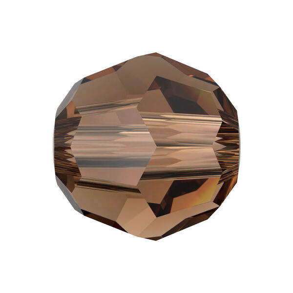 Bead 1pkg720 smoked topaz, Swarovski® ReCreated™, 4mm faceted round 5000 image number 0