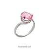 Ring, Sure-Set™, sterling silver, 10x8mm 4-prong oval basket setting, size 6. Sold individually. image number 1