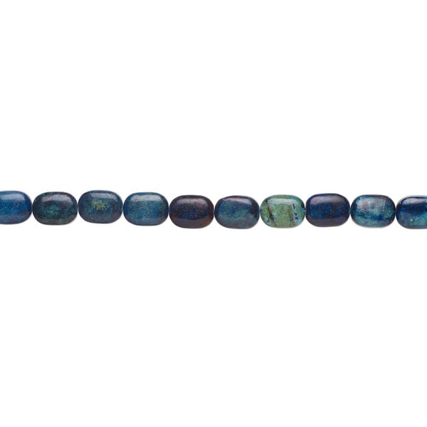 Serpentine 1pkg1, puffed pillow bead, 15 inch 19x15mm-20x15mm image number 1
