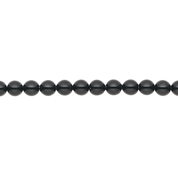 Pearl 500pk mystic black, Crystal Passions® 4mm round 5810 image number 0
