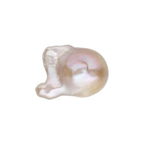 Pearl, cultured freshwater (natural), mauve, 19x16mm-20x17mm baroque, C- grade, Mohs hardness 2-1/2 to 4. Sold individually.