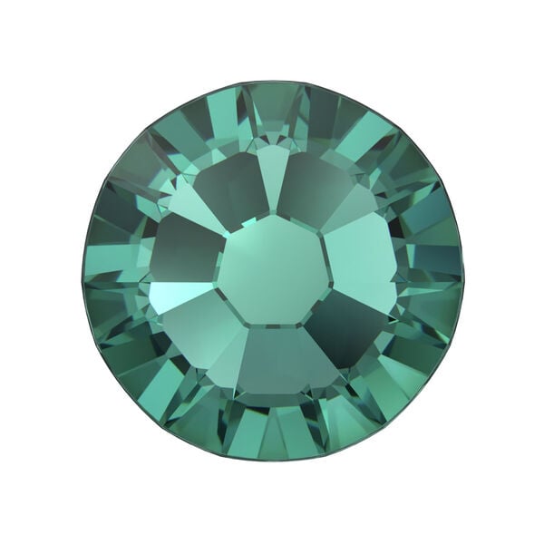 Flat back 1pkg144 Caribbean green foil back, Crystal Passions&reg; Regenerated 2.1-2.3mm rose round SS7 2058 image number 0