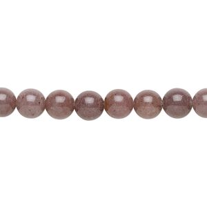 Purple aventurine 1pkg1, round bead natural 15.5-16 inch 6mm