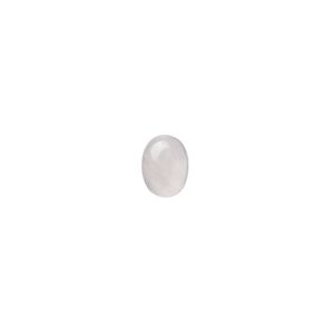 Rose quartz 1pkg16, calibrated oval cab natural 7x5mm