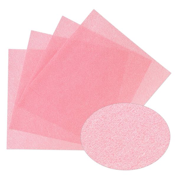3M™ Wetordry™ Polishing Paper, silicon carbide, pink, 4000 grit, 5x5-inch square. Sold per pkg of 4. image number 0
