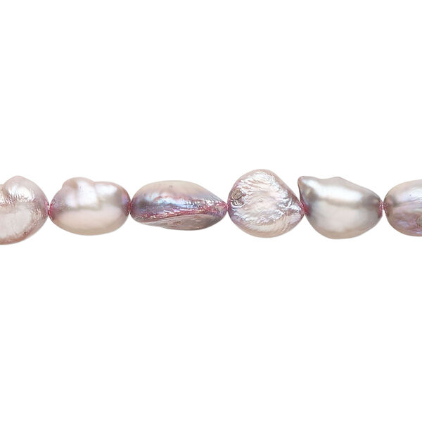 Freshwater pearl 1pkg1, mixed shapes, 15 inch multicolored 6-7mm cultured image number 0