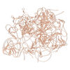 Earring mix hoop / kidney / leverback / fishhook 1pkg100 copper-plated, mixed sizes and shaped, 22-24 gauge brass / steel 50 pair image number 1