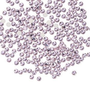 Flat back 1440pk mesmera foil back, Preciosa MAXIMA Czech crystal rhinestone 2.1-2.3mm chaton rose round SS7