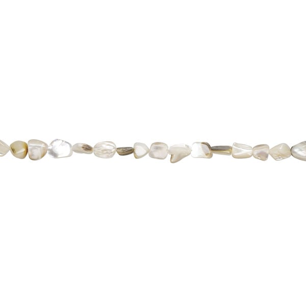 Black lip / gold lip / mother-of-pearl shell 1pkg1, nugget bead 15 inch large to extra-large image number 1
