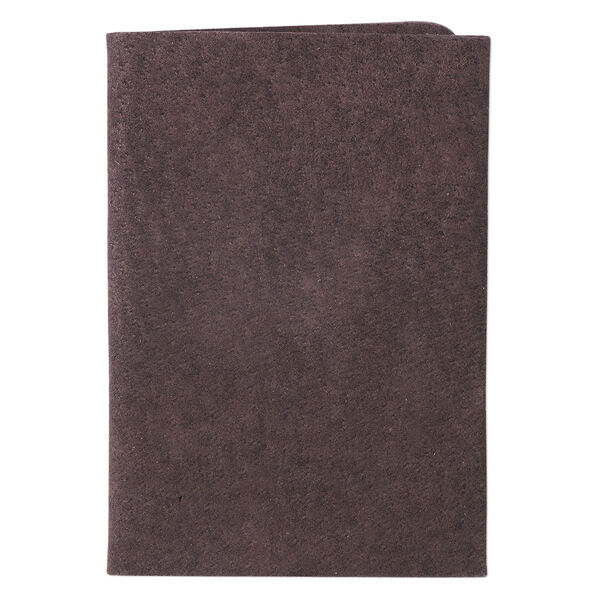 Scrap, leather (dyed), brown, 9-1/4 x 3-1/2 inch square. Sold individually. image number 0