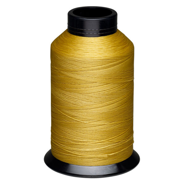 Thread, Nymo&reg; 1pkg3oz, nylon, gold, size D. image number 0