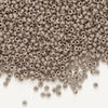 Seed bead, Preciosa Ornela Czech glass, 1pkg500g, 2.0-2.2mm rocaille, opaque matte terra dyed burnt clay chalkwhite (06416) image number 0