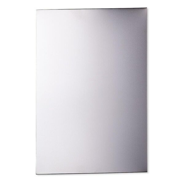 Sheet, sterling silver, half-hard, 20 gauge, 6x4 inches. Sold individually. image number 0