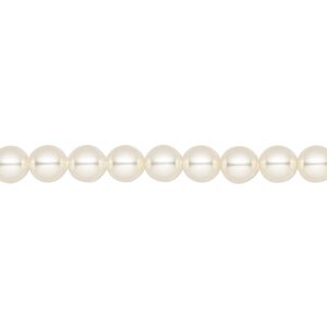 Pearl 500pk light creamrose, Swarovski® 5mm round 5810