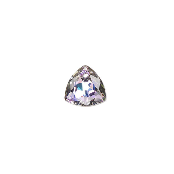 Drop 1pk crystal vitrail light P, Crystal Passions® 10.5mm pendant trilliant cut 6434 image number 0