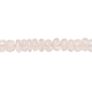 Rose quartz 1pkg1, hand-cut rondelle bead, 13 inch 5x2mm-6x5mm