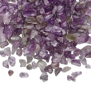 Amethyst 1pkg1, undrilled inlay chip natural 1 lb mini
