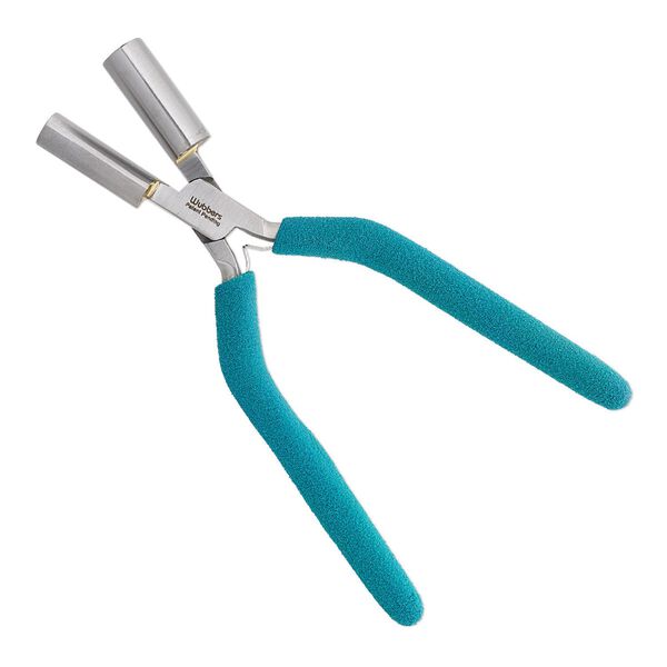 Pliers, Wubbers® Designer Mandrel, pkg/1, jumbo oval mandrel, steel and rubber, 7 inches. image number 0