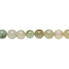 Green aventurine 1pkg1, round bead natural, 15 inch 6-7mm image number 0