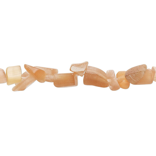 Bead, cat's eye glass (fiber optic glass), dark orange-brown, small chip. Sold per 32-inch strand. image number 0