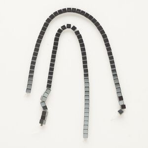 Hemalyke™ 1pkg1, cube bead 15.5-16 inch 4mm