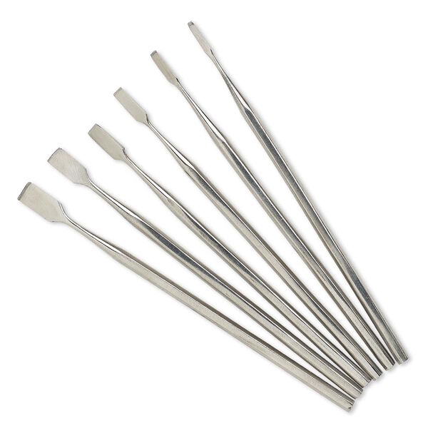 Chisel, stainless steel, 5 inches with 2.25-8mm head. Sold per 6-piece set. image number 0