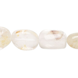 Lodolite 1pkg1, nugget bead natural, 14 inch small to medium