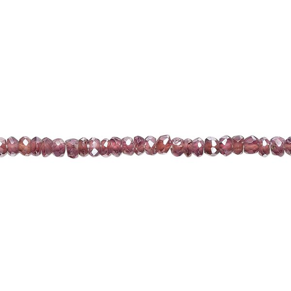 Moonstone 1pkg1, hand-cut faceted rondelle bead 13 inch 3x2mm image number 0