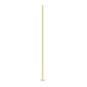Head pin, 14Kt gold-filled, 1-1/2 inches, 22 gauge. Sold per pkg of 10.