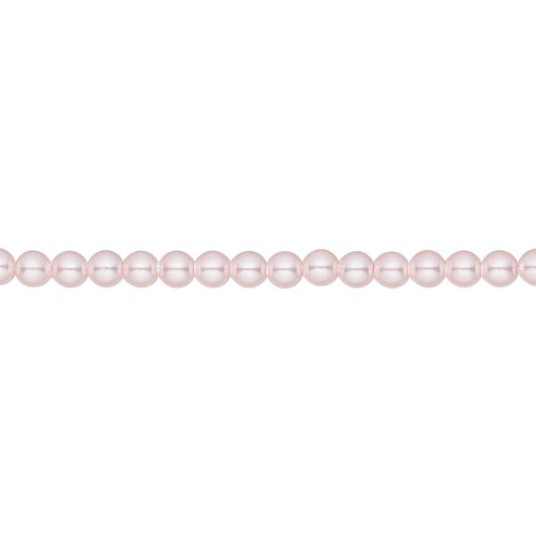 Pearl 100pk rosaline, Crystal Passions® 3mm round 5810 image number 0