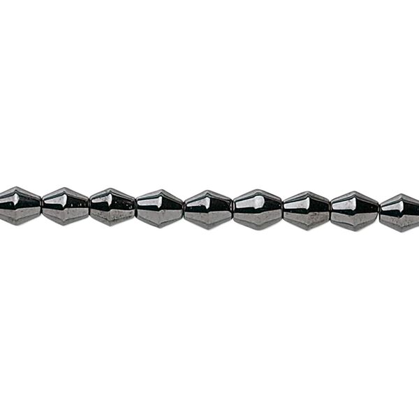 Hemalyke™ 1pkg1, double cone bead 15.5-16 inch 5x4mm image number 0