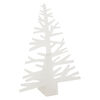 Display, earring, acrylic, frosted clear, 18 x 13 x 4-1/2 inch tree. Sold individually. image number 0