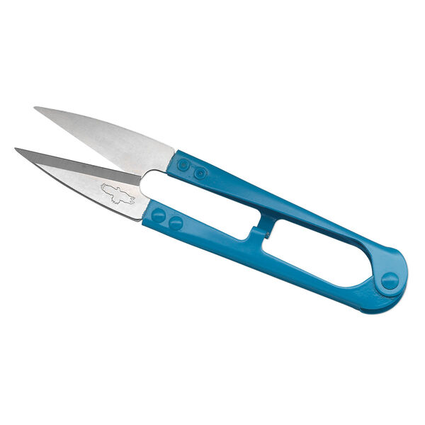 Scissors, thread snip, carbon steel, painted, 4-1/2 inches. Sold individually. image number 0