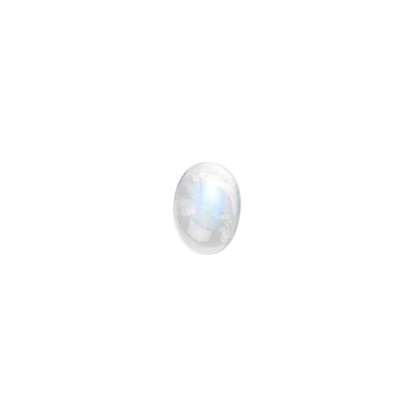 Rainbow moonstone 1pkg1, hand-cut calibrated oval cab natural 8x6mm image number 0