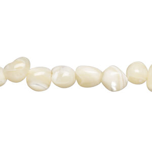 Black lip / gold lip / mother-of-pearl shell 1pkg1, nugget bead 15 inch mini to small